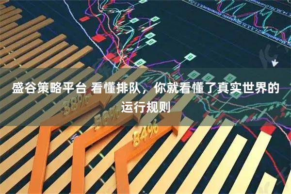 盛谷策略平台 看懂排队，你就看懂了真实世界的运行规则